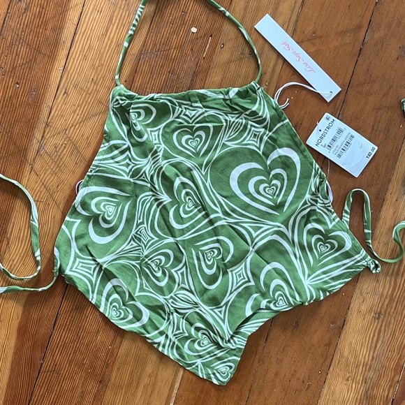 NWT Lisa Says Gah Bandu Wild Hearts Halter Sz S - Picture 6 of 9